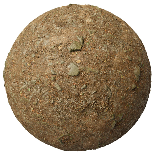 Ein großer brauner Rye-Brotenball auf einem weißen Hintergrund.
