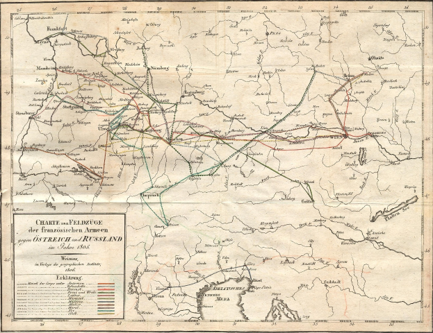 Alte Deutschlandkarte mit schwarzem Rand, zeigt detaillierte Straßen und Autobahnen.